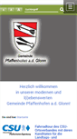 Mobile Screenshot of pfaffenhofen-glonn.de
